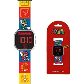 Kids Euroswan Super Mario LED Kinder Armbanduhr