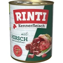 RINTI Kennerfleisch Hirsch 24x800 g