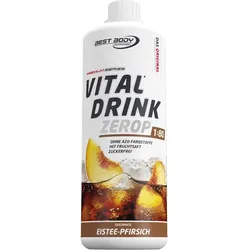 Vital Drink Zerop - Eistee Pfirsich - 1000 ml Flasche 1000 mL