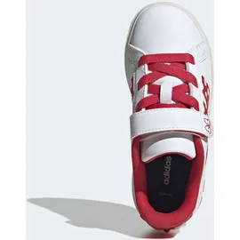 adidas Grand Court Kids White/Pure Ruby 31