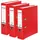 DIN A4 80 mm rot 3 St.