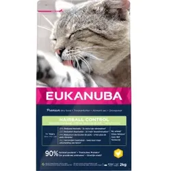 Eukanuba Adult Hairball Control Huhn Katzenfutter 10 kg
