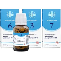 DHU Schüßler-Salze Kur - Mineralsalz des Immunsystems 3+6+7 3 X 200 St