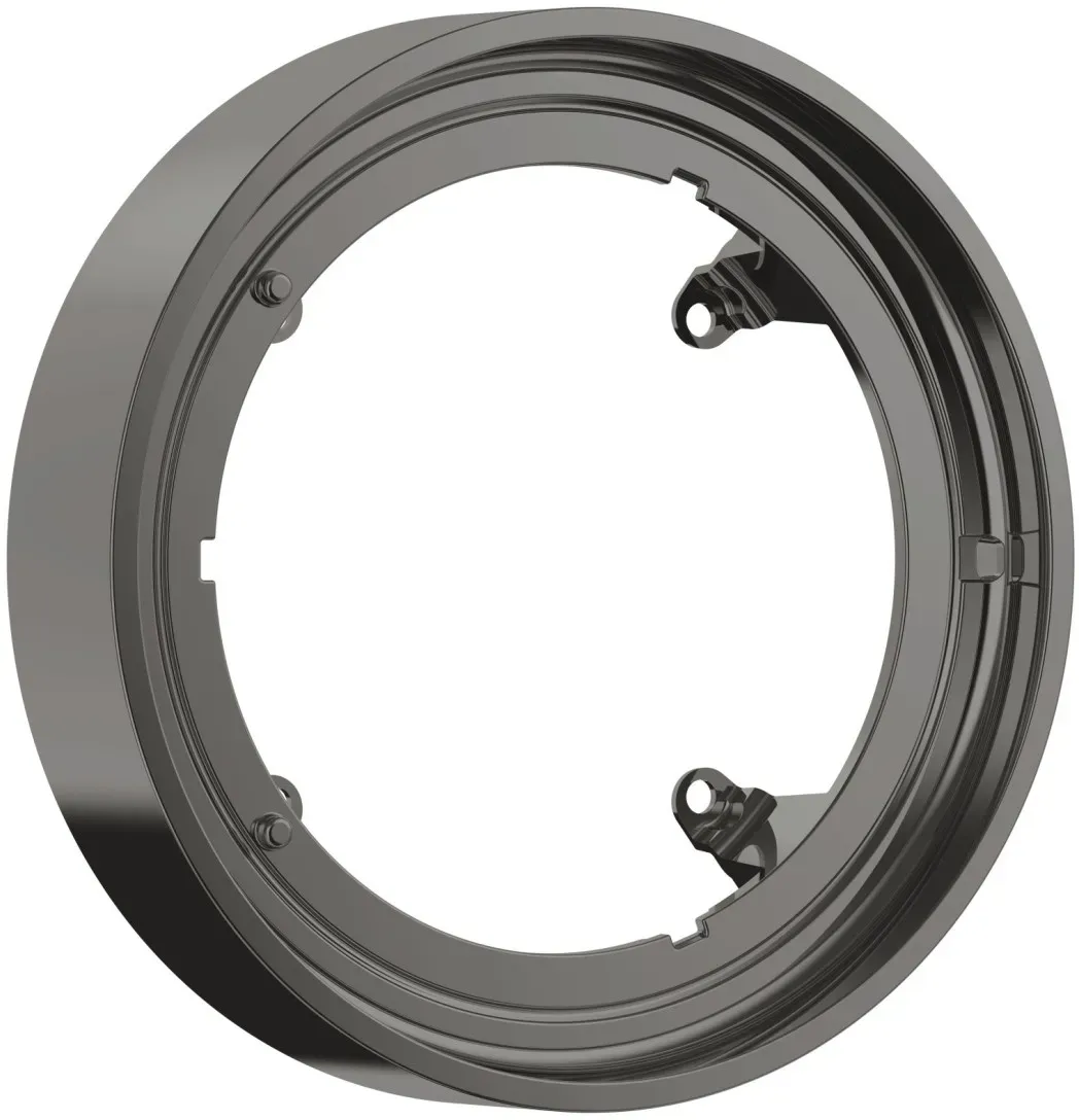 Hansgrohe Verlängerungsrosette AXOR ShowerSelect ID rund 22 mm polished black chrome, 13646330 13646330