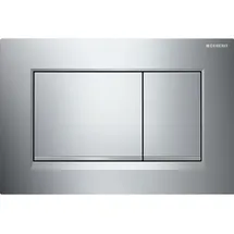 Geberit Sigma30 Betätigungsplatte für 2-Mengen-Spülung hochglanz-verchromt/mattverchromt 115.883.KH.1