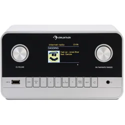 Connect 100 MKII Internetradio Mediaplayer Bluetooth DAB/DAB+ App-Control Weiß
