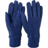 Stylebreaker Einfarbige Touchscreen Fleecehandschuhe Blau 10
