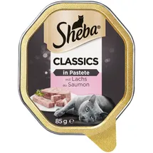 Sheba Classics in Pastete mit Lachs 44 x 85 g