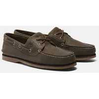 Timberland Classic BOAT Shoe olv full grain 11 Wide Fit
