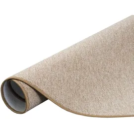 Snapstyle Feinschlingen Velour Teppich Beige Rund