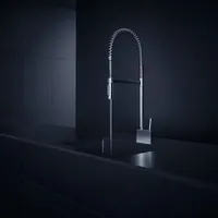 Hansgrohe AXOR Starck Küchenarmatur, schwenkbar, 12803000,