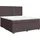 vidaXL Boxspringbett 180 x 200 cm Dunkelbraun
