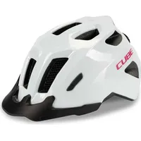 Cube Fink Junior Mtb-helm - White / Pink -