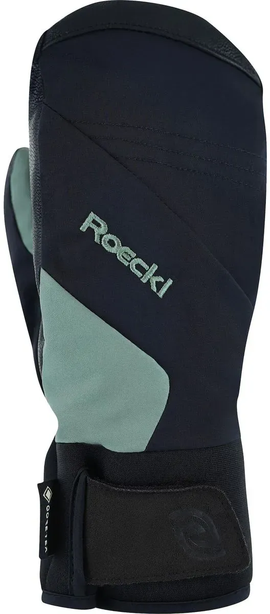 Roeckl Sports Andalo GTX Mitten black/laurel leaf (9067) 4,0