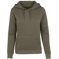 Build Your Brand Heavy Kapuzenpullover Olive M