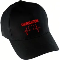 Multifanshop Baseballcap - Kaiserslautern - Herzschlag - Druck rot