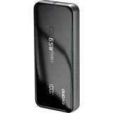 DUDAO K65 Powerbank mit USB-A/USB-C-Display 20000 mAh 65 W – Schwarz