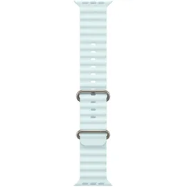 Apple Watch Ultra Ocean Armband 49 mm Kristallblau Titan Natur