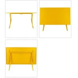 Lafuma Klapptisch 140 x 80 x 72 cm Miel/Honiggelb