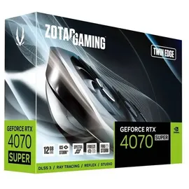 Zotac ZT-D40720E-10M Grafikkarte NVIDIA GeForce RTX 4070 SUPER 12 GB GDDR6X - Gold