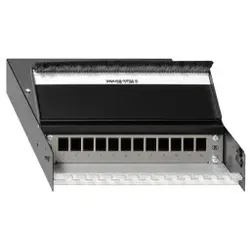 Rutenbeck 23910112 Kabelverzweiger (Consolidationpoint) zur Aufnahme von max. 12 Universalmodulen und Keystonemodulen KMK