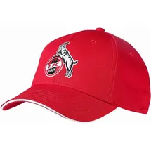 1. FC Köln Cap Basic Logo rot Einheitsgröße