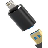 Lightning auf USB Jack OTG Adapter Kabel für Apple für iPhone 14 13 12 11 Pro MAX 7 8 Plus X für iPad Air Mini, Converter, USB-Stick, Kartenleser, Tastatur, Maus, Schlüssel Adapter Zubehör