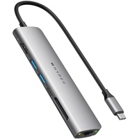 Hyper HyperDrive HD22H Slab 7-In-1 USB-C Hub - Grau