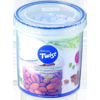 Lock & Lock Twist Frischhaltedose rund transparent 0,56 l