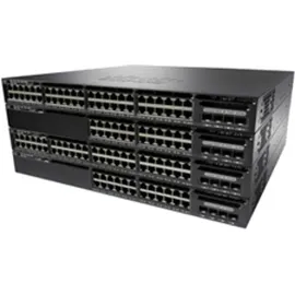 Cisco Catalyst 3650 IP Services Rackmount Gigabit Managed Stack Switch, 48x RJ-45, 4x SFP, 775W PoE+
