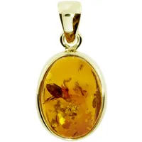 Ostsee-Schmuck Classic 13x10 mm Gelbgold 333