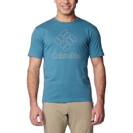 Columbia Herren Pacific Crossing II Graphic Kurzärmeliges T-Shirt