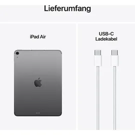 Apple iPad Air 11" (7. Generation 2025) 128 GB Wi-Fi + Cellular space grau