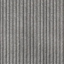 KAWOLA Ecksofa Cara Cord Recamiere links grau