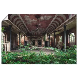 Artland Wandbild »Lost Places - Tanzsaal - verlassen«, Gebäude, (1 St.), als Leinwandbild, Poster in verschied. Größen Artland Farbe Bild(er): bunt