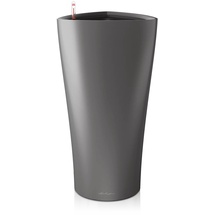 LECHUZA Delta 40 Komplettset 40 x 40 x 75 cm anthrazit metallic