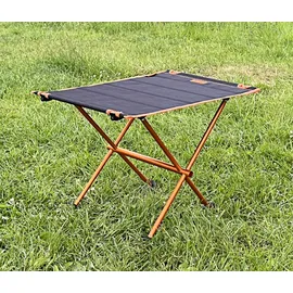 tambu Campingtisch Batista Schwarz/Orange