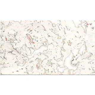 Wandkork in weiß, Stärke 3 mm, Format 300 x 600 mm