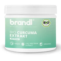 Brandl Nutrition brandl® Bio Curcuma Extrakt mit Curcumin (Curcuminoide) & Piperin 240 Kapseln 149 g 