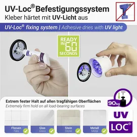 Wenko Toilettenpapierhalter Maribor silber, 1 St.