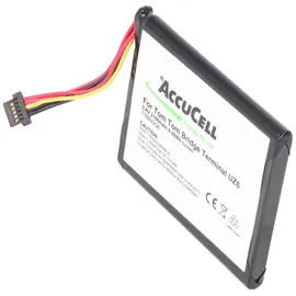 AccuCell Akku passend für TomTom Bridge, TomTom Model UZ6 1CP515161HR, Webfleet PRO 8270 und 8275 3,8 Volt 2100mAh