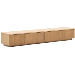 Kave Home TV-Lowboard Helvine Holz Braun Eiche