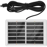 Irishom 1.2W 6V Solarpanel Tragbare Solarenergie Polykristallines Solarpanel Mini-Solarpanel Solarmodul Panel Tragbares Hochleistungs-Solarpanel mit Micro-USB-Anschluss