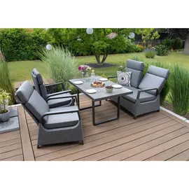 BellaVista Orlando Loungeset grau