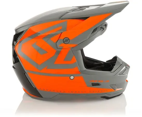 6D ATR-3 Helm Hex Orange FIM - L