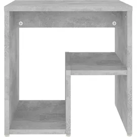 vidaXL Nachtschrank Betongrau 40 x 30 x 40 cm Grau