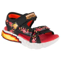 SKECHERS Sandalen Mega-splash 4k. Schwarz. 35