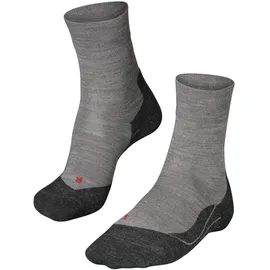 Falke RU4 Endurance Wool Funktionssocken Grau 39-41
