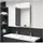 vidaXL LED-Spiegelschrank 60 cm weiß