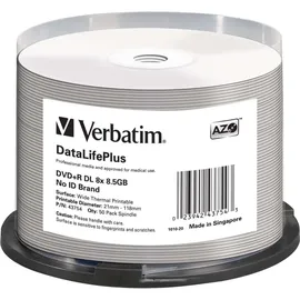 Verbatim DVD+R 8,5GB 8x 50er Spindel